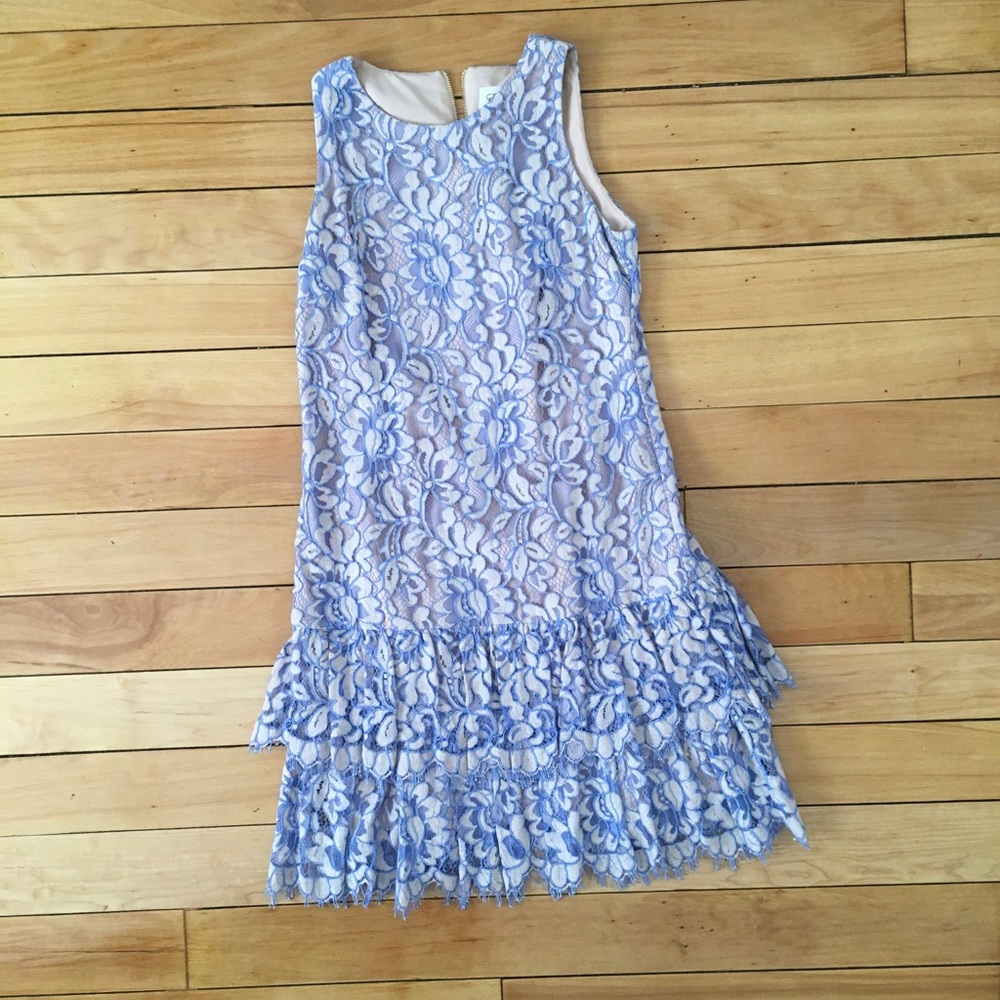 Ruffle Hem Eliza J Dress